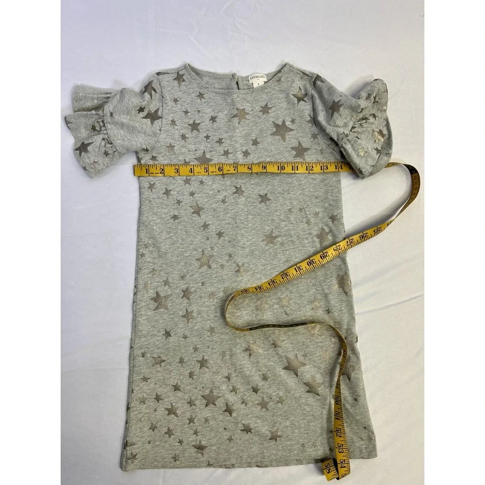 Crewcuts‎ J Crew Girls Sweatshirt Dress Grey Size 7